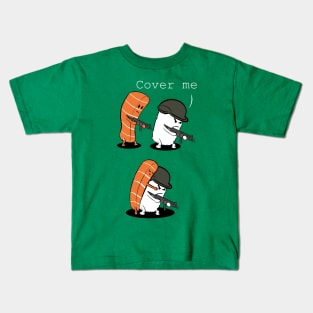 Salmon Cover Kids T-Shirt